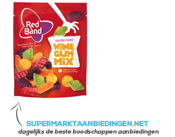 Red Band Winegums aanbieding
