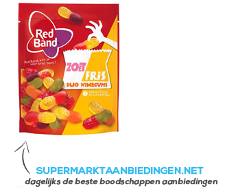 Red Band Zoetfris duo winegums aanbieding