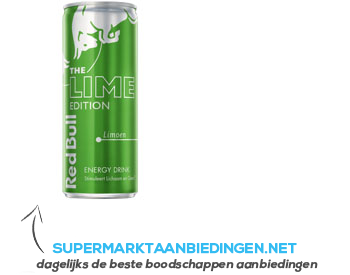 Red Bull Lime edition aanbieding