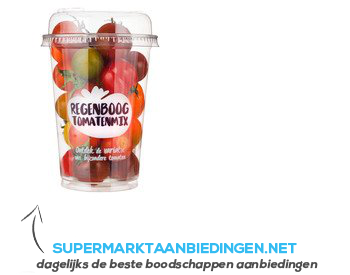 Regenboog tomatenmix aanbieding