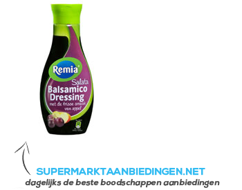 Remia Dressing balsamico/ appel aanbieding