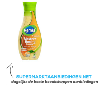 Remia Dressing mosterd/ honing/ dille aanbieding