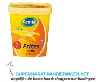 Remia Fritessaus classic aanbieding