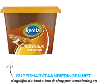 Remia Indonesische satésaus kant-en-klaar aanbieding