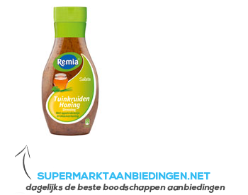 Remia Salata tuinkruiden-honing dressing aanbieding