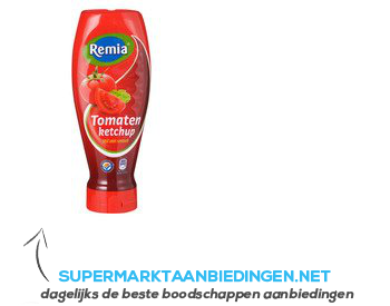 Remia Tomaten ketchup topdown aanbieding