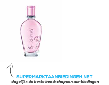 Replay Jeans spirit woman eau de toilette aanbieding