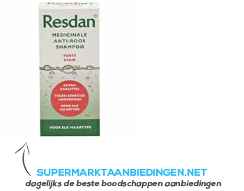 Resdan Forte kuur anti-roos medicinale aanbieding