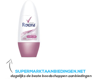 Rexona Deo roll-on bio rythm for women aanbieding