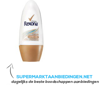 Rexona Deodorant roller women dry linen aanbieding