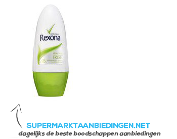 Rexona Deodorant roller women fresh aloe vera aanbieding