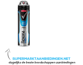 Rexona Deodorant spray men dry cobalt aanbieding