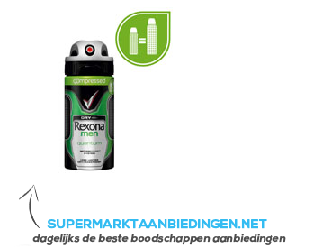 Rexona Deodorant spray men dry quantum aanbieding