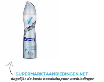 Rexona Deodorant spray women clear aqua aanbieding