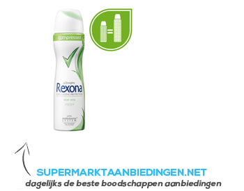 Rexona Deodorant spray women fresh aloe vera aanbieding