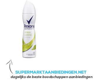 Rexona Deodorant spray women stress aanbieding Supermarkt Aanbiedingen