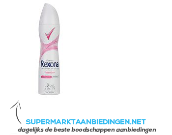 Rexona Deodorant spray women ultra dry biorythm aanbieding