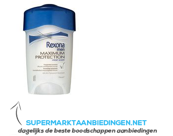 Rexona Deodorant stick men clean scent aanbieding