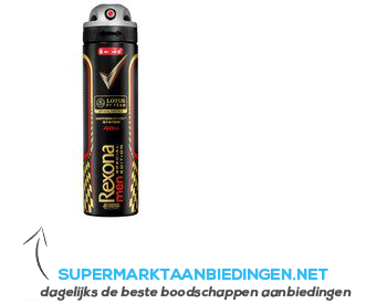 Rexona For men deospray dry lotus F1 aanbieding