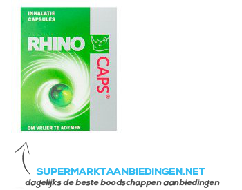 Rhinocaps Inhalatiecapsules aanbieding