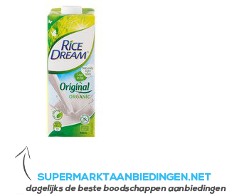 Rice Dream Biologisch (rijstdrank) aanbieding