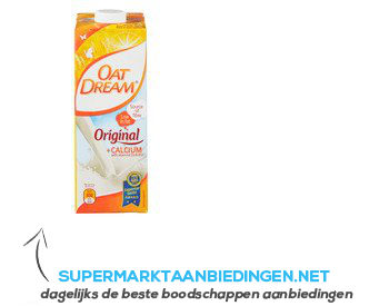 Rice Dream Oat dream Calcium Vit. (haverdrank) aanbieding