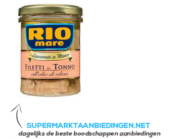 Rio Mare Filetti di tonno all’olio di oliva