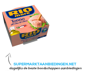 Rio Mare Tonijn in olijfolie aanbieding