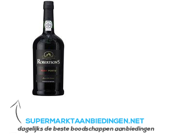 Robertson's Ruby port aanbieding