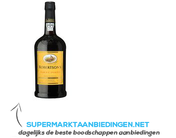 Robertson's Tawny port aanbieding