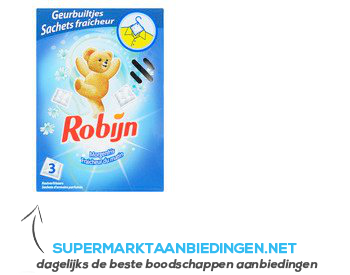 Robijn Geurbuiltjes morgenfris aanbieding