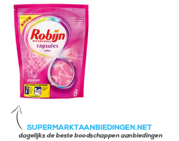 Robijn Wasmiddel capsules color aanbieding