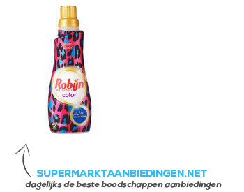 Robijn Wasmiddel color wild sensation aanbieding