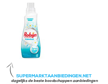 Robijn Wasmiddel spring sensation stralend wit aanbieding