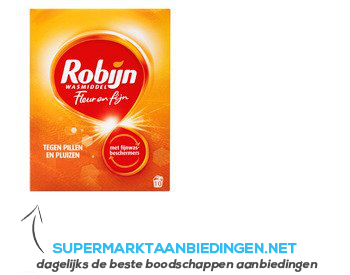 Robijn Waspoeder fleur & fijn aanbieding