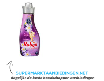 Robijn Wasverzachter orchidee & bosbessen aanbieding