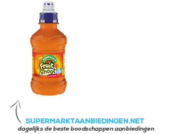 Robinsons Fruitshoot sinaasappel 0% toegev suiker aanbieding