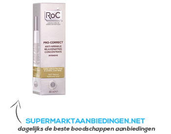 RoC Pro Anti wrinkle rejuvenating concentrate aanbieding