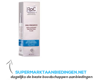 RoC Pro Preserve anti oxidant protecting fluid aanbieding