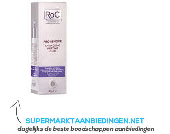 RoC Pro Renove anti-ageing unifying fluid aanbieding