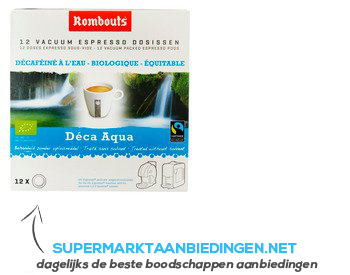 Rombouts Déca espresso aanbieding