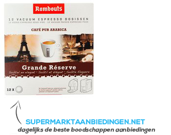 Rombouts Grande réserve espresso aanbieding