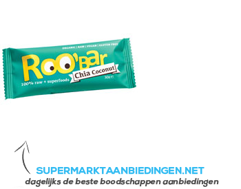 Roo'Bar Chia-coconut aanbieding