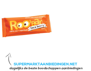 Roo’Bar Inca berry aanbieding