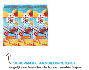 Roosvicee Fruitig drankje mango/sinaasappel mini aanbieding