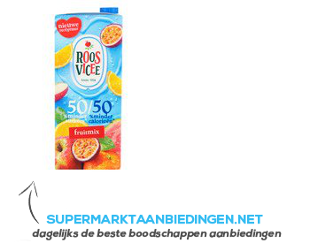 Roosvicee Fruitmix 50/50 aanbieding