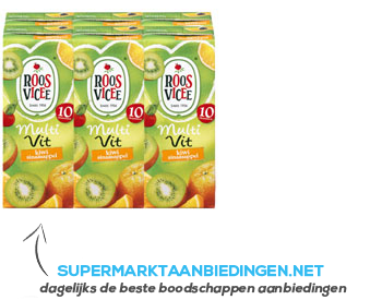 Roosvicee Multivit kiwi & sinaasappel aanbieding