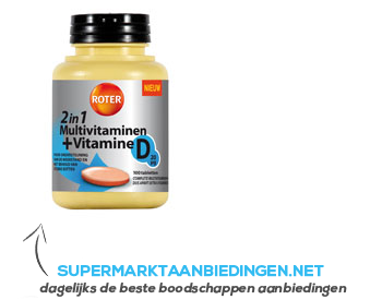 Roter 2-in-1 multivitamine vitamine d aanbieding