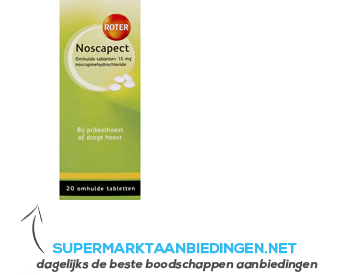 Roter Noscapect tabletten aanbieding