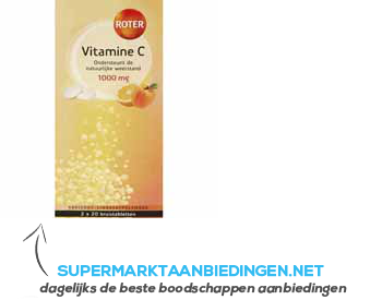 Roter Vit. C bruis duo sinas/ abrikoos 1000mg aanbieding